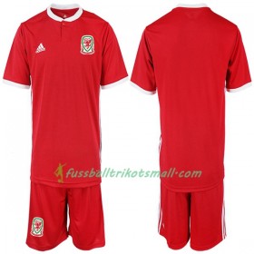 Fußballtrikots Wales Kinder 2018-2019 Kurzarm Heimtrikotsatz kaufen